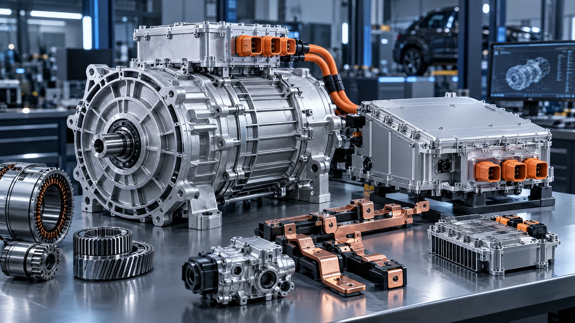 新能源原动设备与电驱系统组件 / New-energy power system components